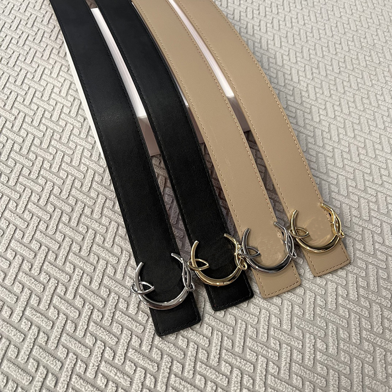 Cinturones Dise￱adores Luxurys Men Bint Designer Comercial Estilo comercial Belt Belt Temperamento de moda Material vers￡til Corriente de cuero Tama￱o 3.8 Muy agradable
