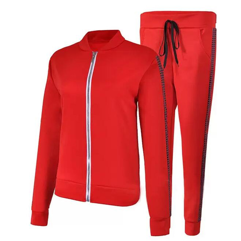 Kadın Giyim 2 İki Adet Kadın Eşofman Kıyafetler bayan eşofman takımlar Artı Boyutu Koşu Spor Takım Elbise Yumuşak Uzun Kollu Eşofman Spor Giyim A688 #