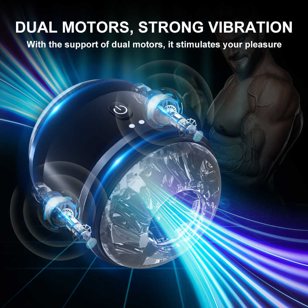 Предметы красоты Автоматическое мужское мастурбатор Кубок пенис минет массаж сильный вибратор влагалище киска сексуальные игрушки для мужчин мастурбация для взрослых товаров