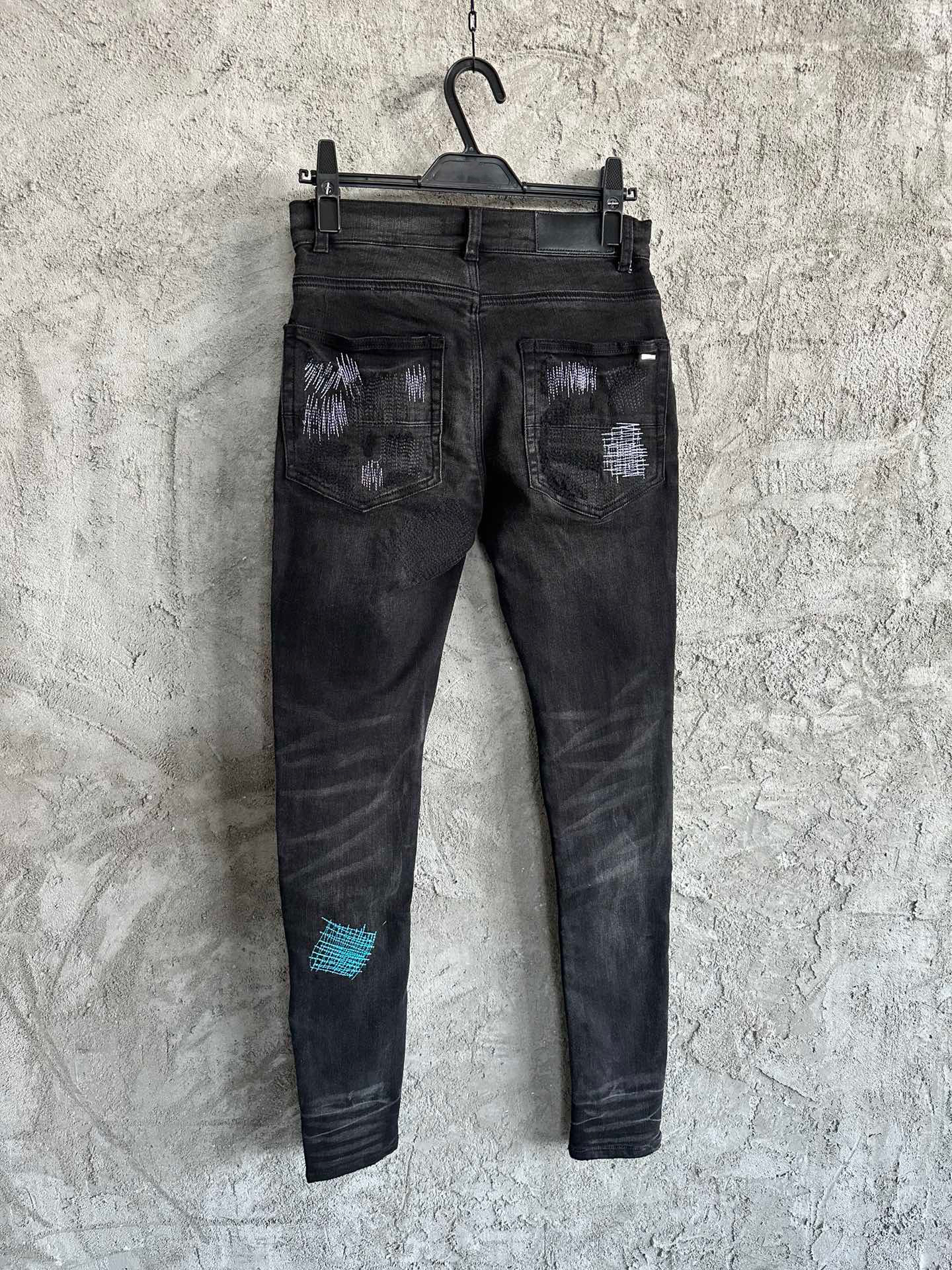 21FW YENİ US İtalya Men039S Jeans Pantolon Günlük Sokak Moda Cepleri Sıcak Erkekler Kadın Çift Çıkış Pantolonları Gemi A01075632604