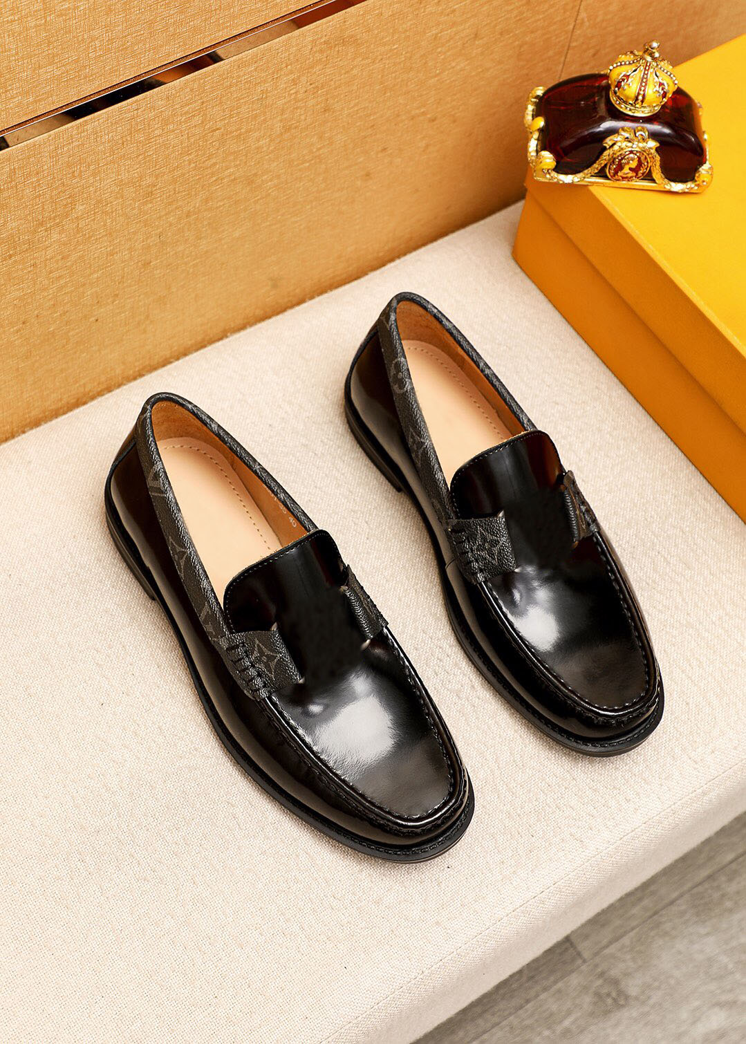 Neue 2023 Männer Echtes Leder Party Kleid Schuhe Designer Männer Casual Handmade Loafers Marke Slip-On Atmungsaktive Business Wohnungen größe 38-45