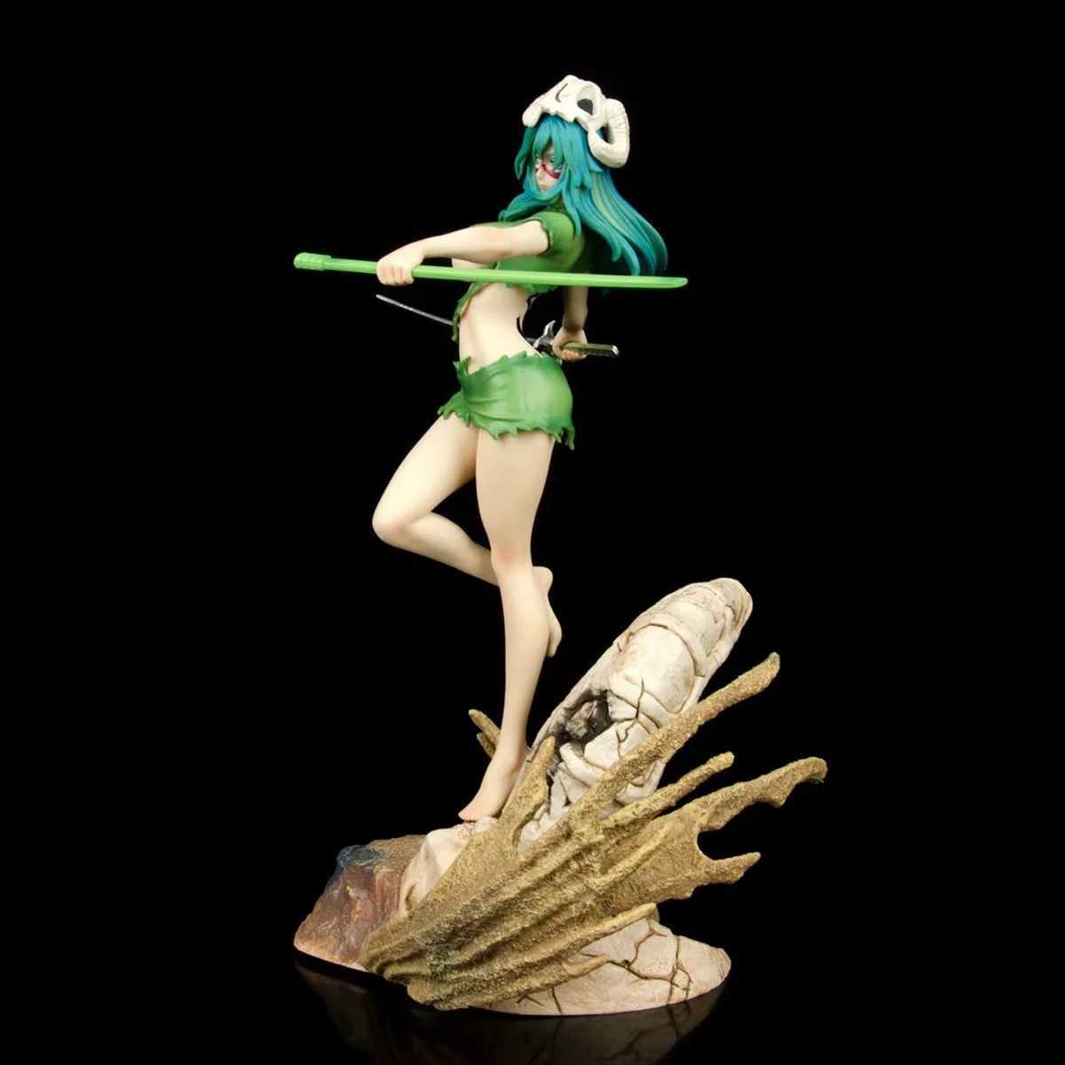 Figuras de juguete de acción 28cm Girlas japonesas Bleach Gk Nelliel Tu Odelschw Figura de anime Figura PVC Figura coleccionable Foi Kids Gifts T230105