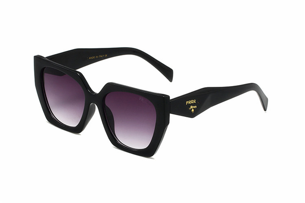 Lunettes de soleil de créateur de mode lunettes de vue classiques lunettes de soleil de plage en plein air pour homme femme 6 couleurs signature triangulaire en option