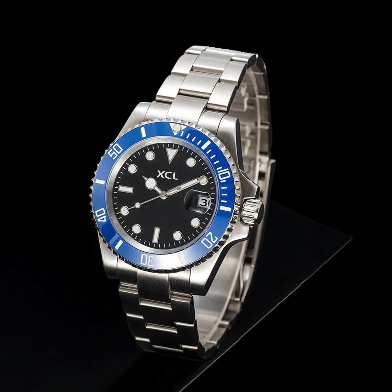 Man Watch 고급스러운 시계 41mm 날짜 남성 디자이너 시계 세라믹 핸드 자동 2813 운동 시계 Sapphire 904L Stainles272m