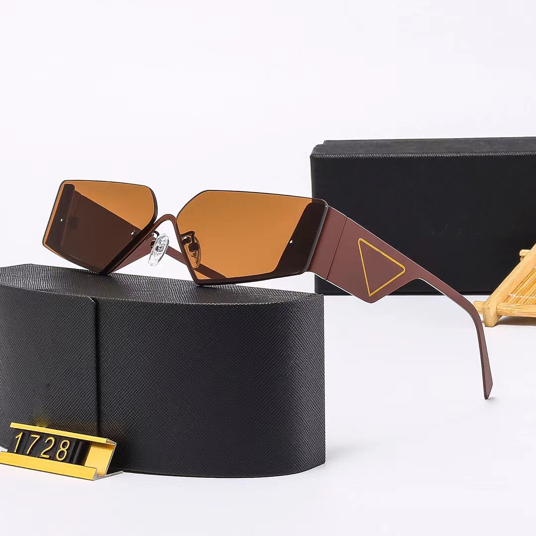 Projektanci okulary przeciwsłoneczne moda spolaryzowane okulary przeciwsłoneczne osobowość okularów odpornych na UV Mężczyźni Kobiety Goggle Retro Square Sun Glass Casual E2120