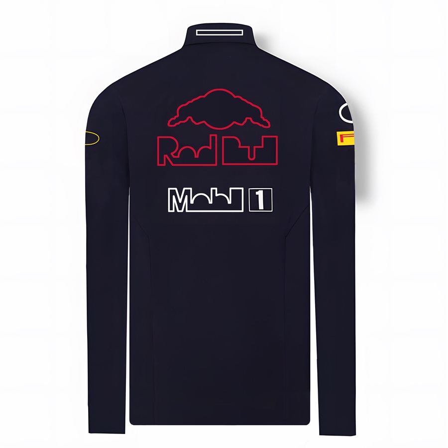 2024 New F1 Racing Suit Long-sleeved Polo Shirt T-shirt Formula 1 Team Logo Fan T-Shirt Summer Fashion Men's T-shirt Motocross Jersey