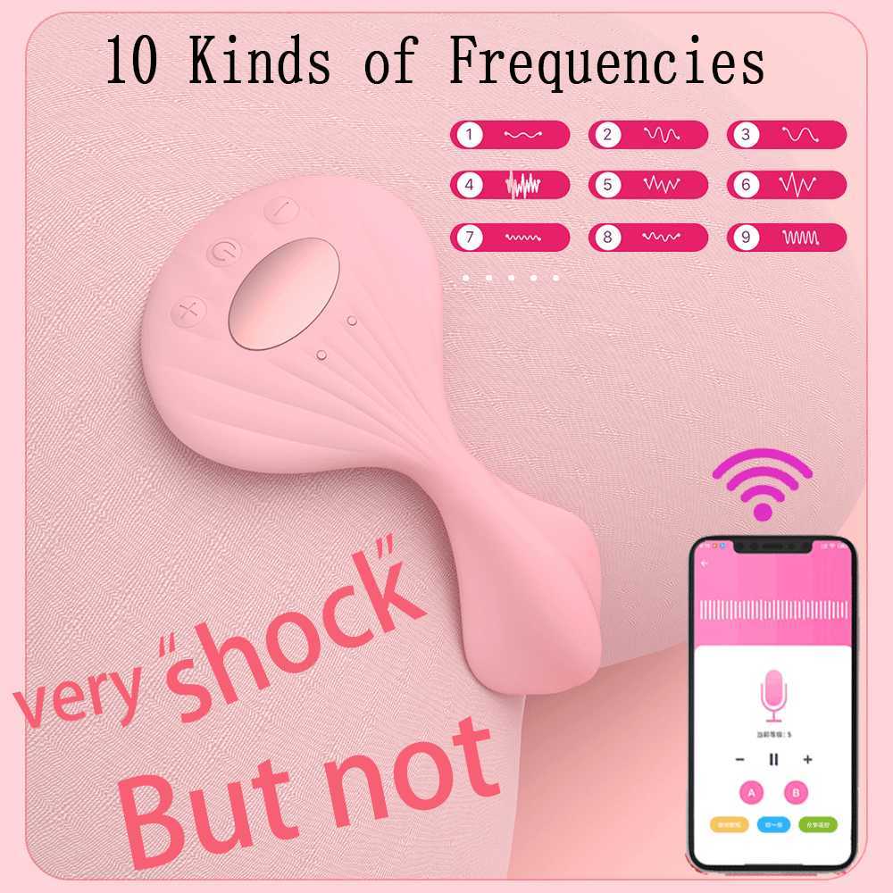 Schoonheidsartikelen Galaku Wearable slipje Vibrators voor vrouwen koppelen app -controle onzichtbare vibrerende clitorale stimulatoren volwassenen intiem sexy speelgoed