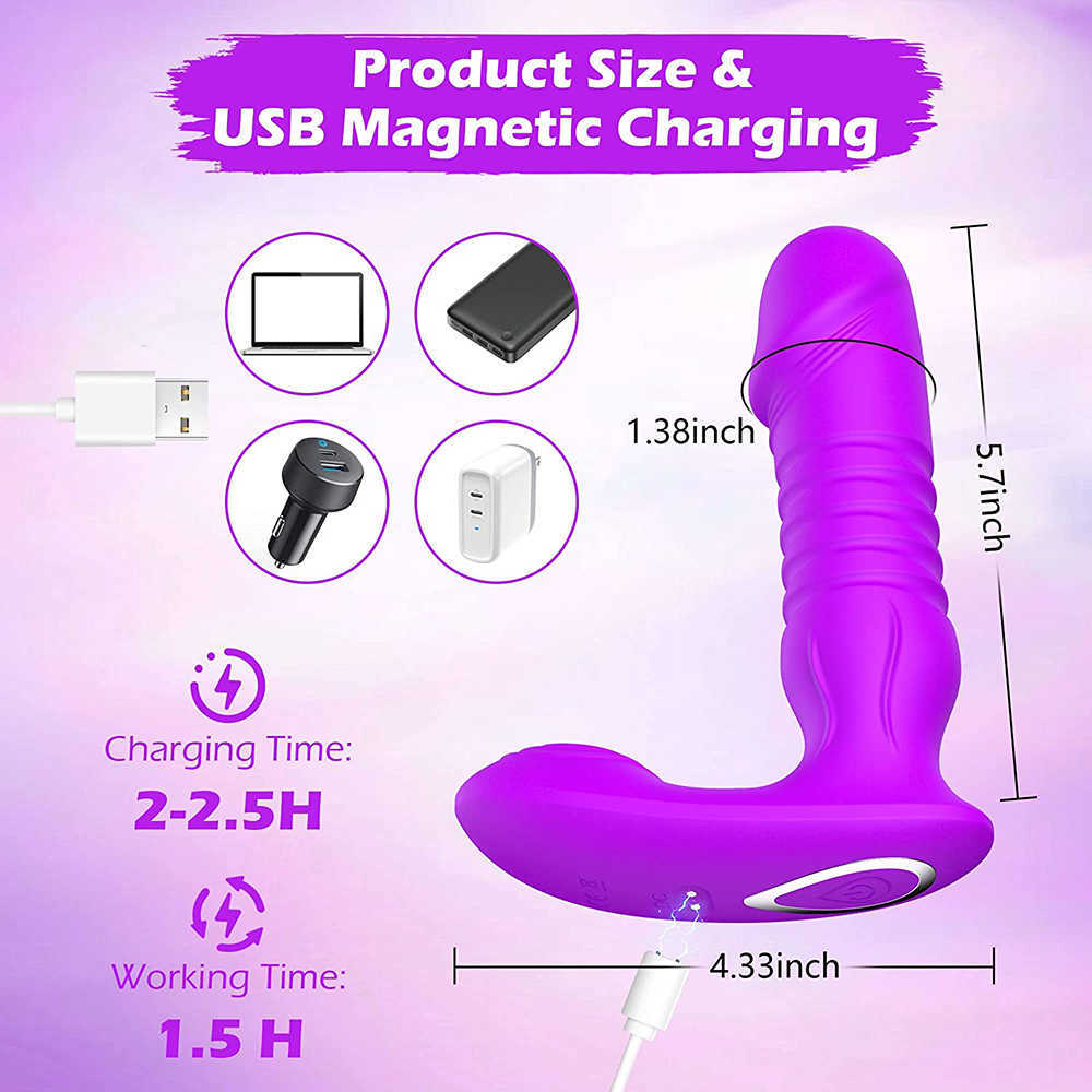 Schoonheidsitems 3 In 1 Bluetooth App Vibrator Male anale plug stuwkracht Prostaat Massager Wireless Remote Silicone Butt voor mannen Gay sexy speelgoed