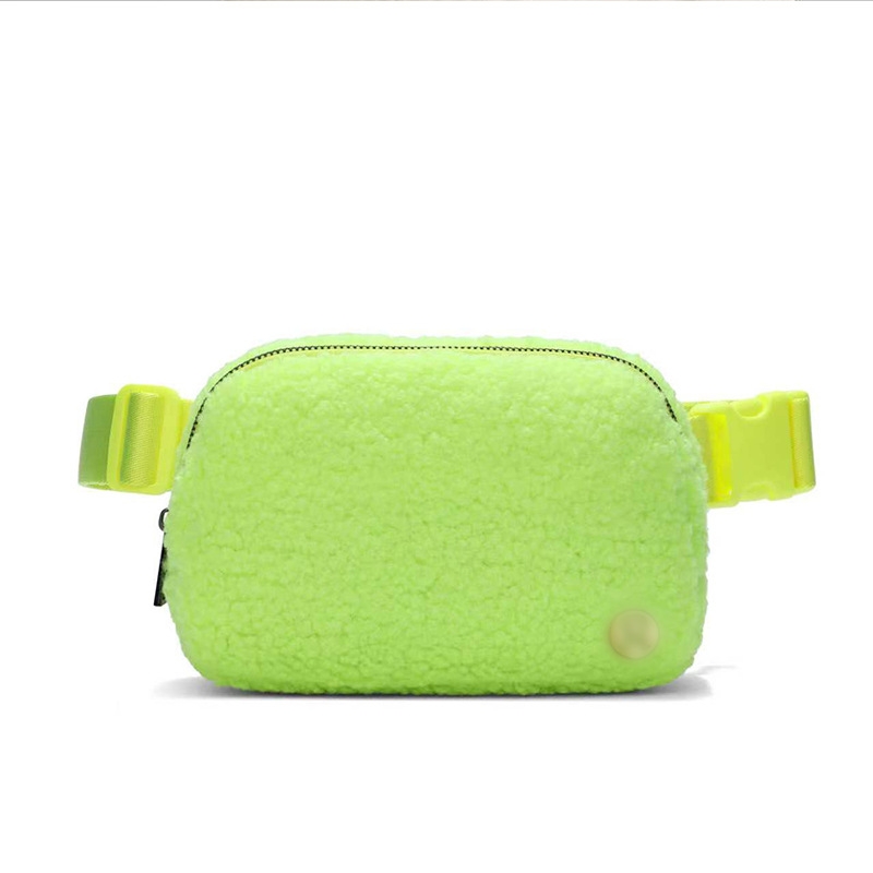 Designer Lulu Fanny Packs Fleece Belt Bags Waist Bum Bags Yoga Sport Crossbody Shoulder Strap Women Card Holder Belt Bag Men Wallets 2023 NEW