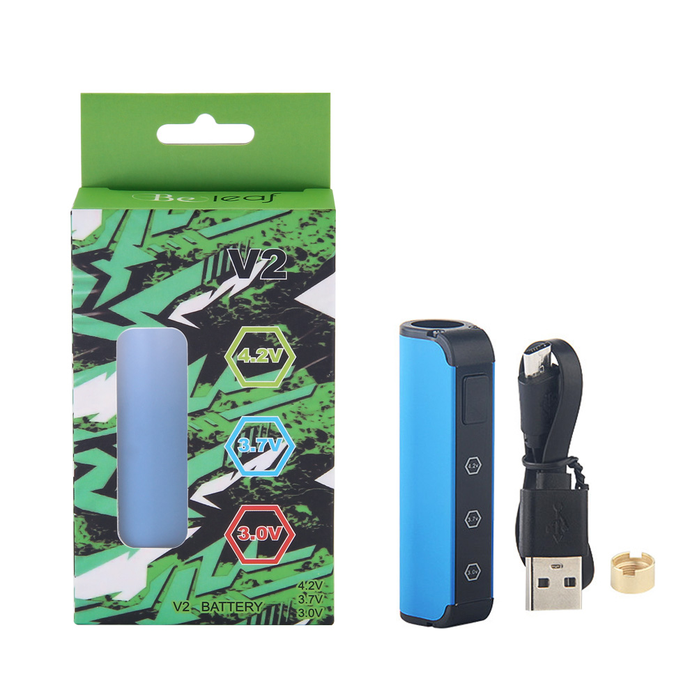 Beleaf Preheat VV Box Mod 450 mAh Vape-Batterie mit einstellbarer Spannung für dicke Ölkartuschen 510 Magnetic Vaporizer E-Zigaretten-Blister-Kit