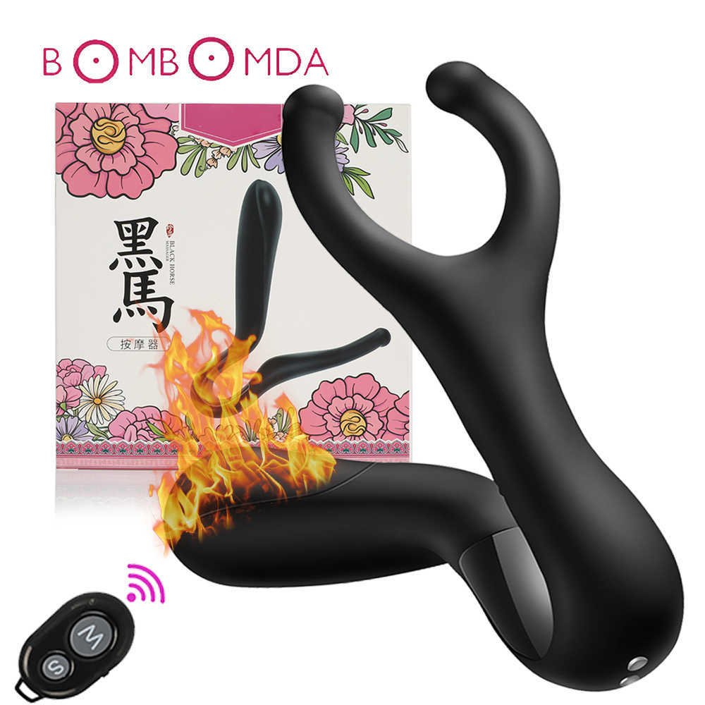 8 Mode Prostate Massage Anal Vibrator Rechargeable Penis Vibrating Ring Butt Plugs Adult Anal Sex Toys for Men Male Masturbation (12)