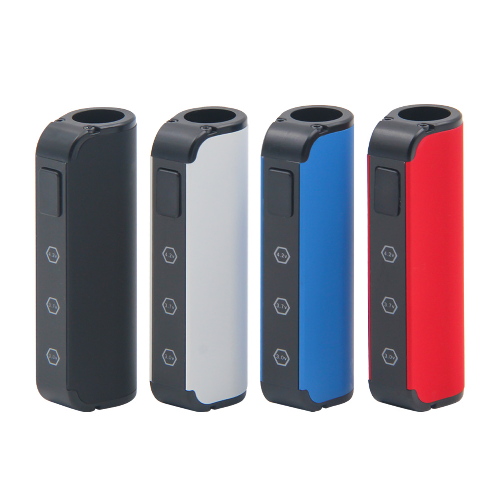 Beleaf Preheat VV Box Mod 450mAh Vape 두꺼운 오일 카트리지 용 가변 전압 배터리 510 자기 기화기 전자 담배 블리스 터 키트