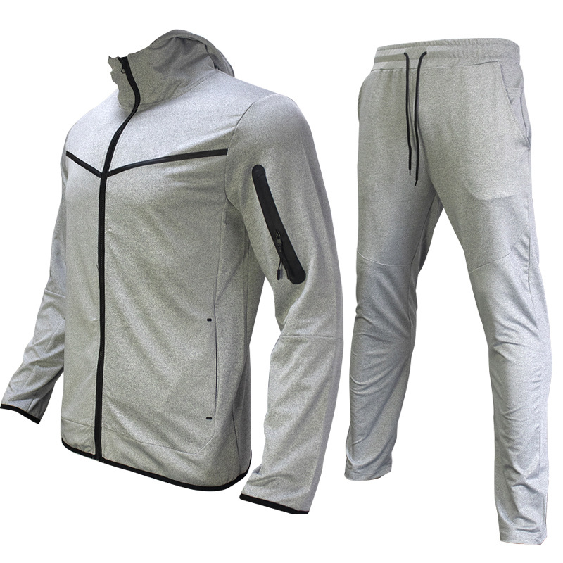 2023 NYTT TRACKSUPT M￤rke LOGO PRINT MEN SET Spring Autumn Sportwear Sports Suit Casual Sweatsuit HoodiePants Manliga joggingkl￤der