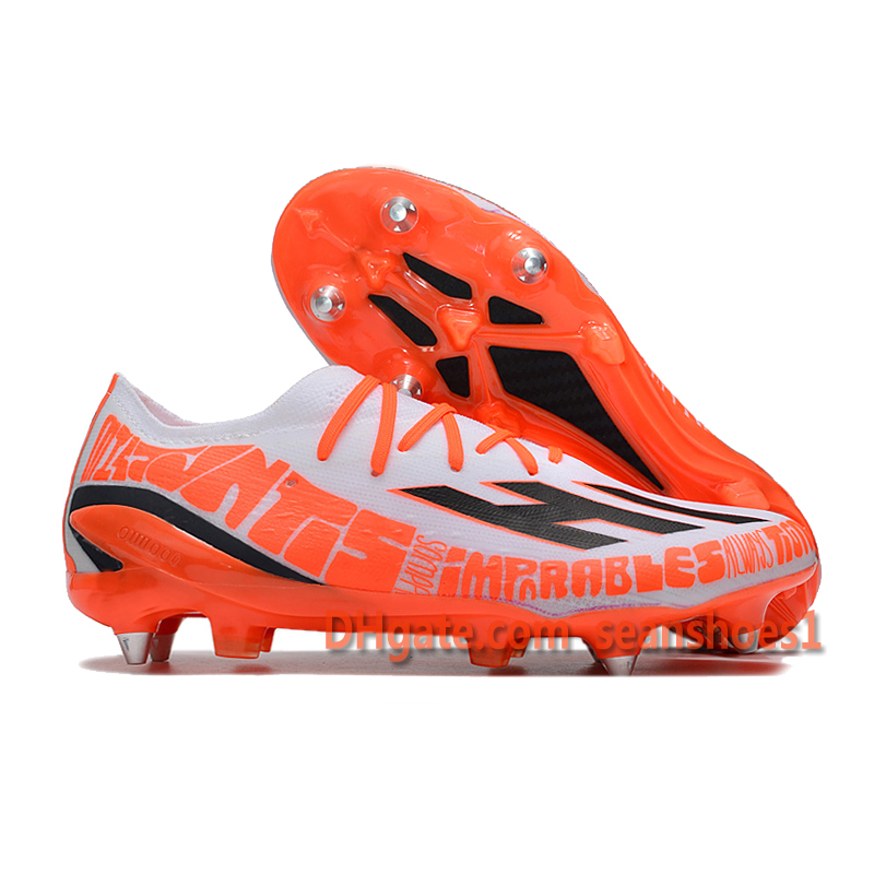 Sac cadeau Chaussures de football montantes pour hommes X Speedportal.1 SG Crampons de terrain ferme Speed Portal Speedportal Coupe du monde Chaussures de football Baskets d'extérieur Botas De Futbol US 6.5-11