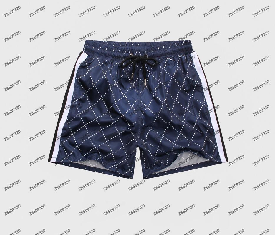 Summer Fashion Men shorts Quick Drying SwimWear Printing Board Beach Pants Mens Swim Short Size M-XXXL 2023