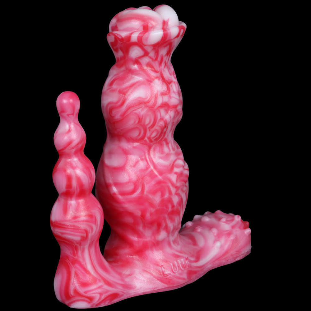 Articoli di bellezza BEADSX 2022 Nuovo vibratore in silicone pene Dildo Plug anale Orgasmo Massaggio Giocattolo sexy adulti Bambola d'amore coppia Uomo Donna