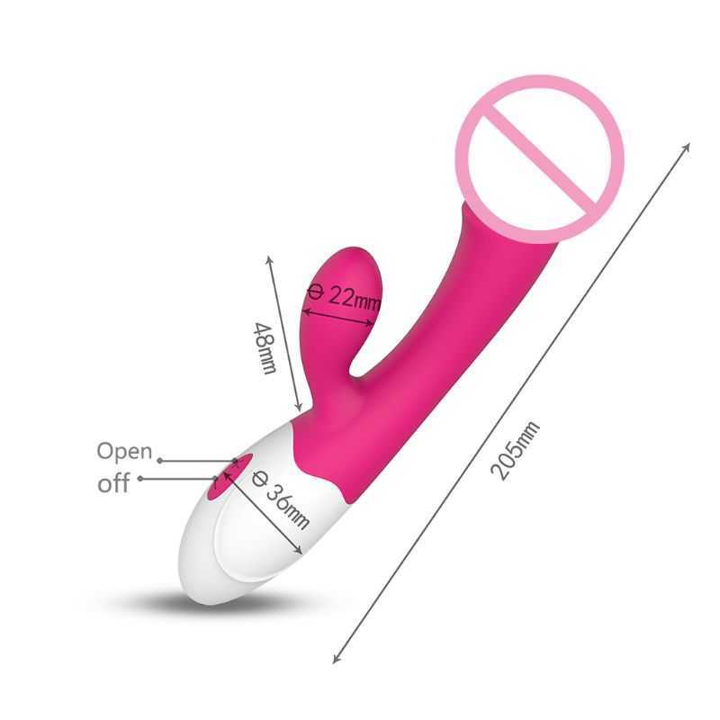 Itens de beleza 20rd USB Vibrador de vibrador realista recarregável, motores duplos de estimulador de vagina clitóris poderosos para mulheres brinquedos sexy