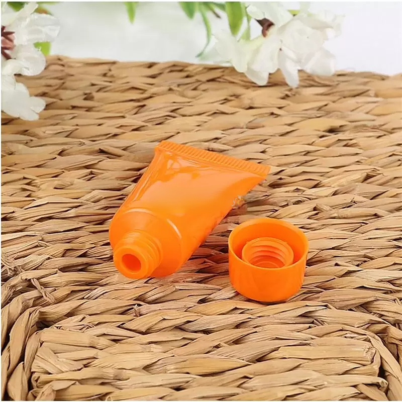 5ml 10ml Soft Refillable Plastic Lotion Squeeze Cosmetic Packaging Cream Screw Lids Bottle Protable Container 0109