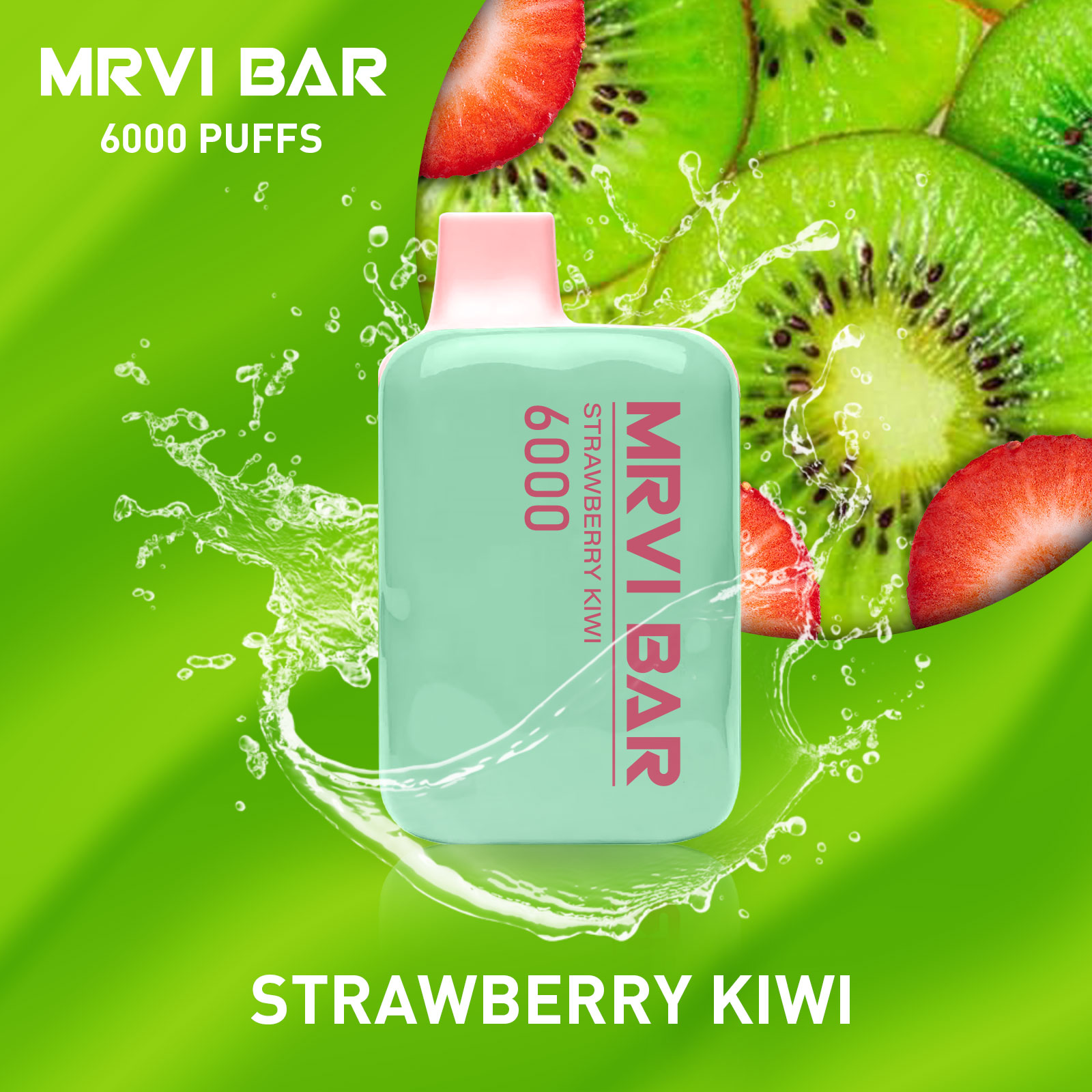 MRVI BAR PUFF BAR 6000 Pufs Elfbar Tek Kullanımlık Vape Kayıp Mary E Sigara Sopası Şarj Edilebilir Pil Pod Pod Büyük Puf Ücretsiz Gemi