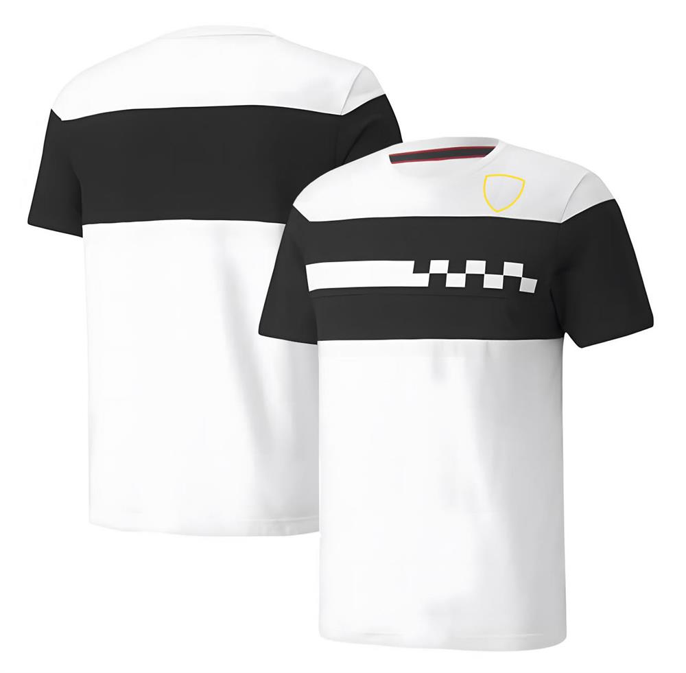 2022 F1 Collaboration T-Shirt Formel 1 Team Logo nummer 16 T-shirts Extreme Sports Racing Fans Spectator Casual Overdimased T Shirts