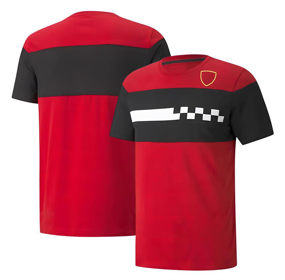 2022 F1 Collaboration T-shirt Formula 1 Team Number 16 T-shirts Extreme Sports Racing Fans Spectator Casual Oversized T Shirts