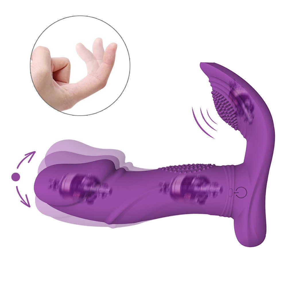 Itens de beleza 7 Simulação de movimentação de frequência Dildo mole vibrador portátil estimulador de clitóris feminino Ferramenta de masturbação Buceta Sexy Toys for Woman