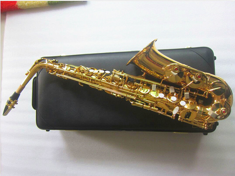 Brand New Saxophone Eb JUPITER Alto Sax JAS-769 Brass Musical Instrument Gold Lacquer Sax With Case Mouthpiece