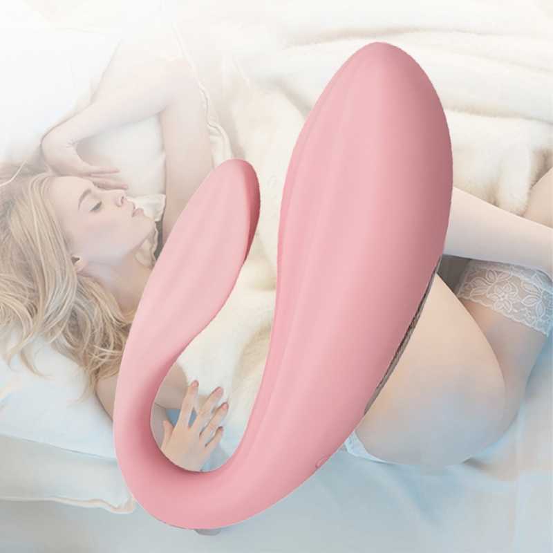 Itens de beleza Itens de controle remoto sem fio Vibrador de silicone macio clitóris à prova d'água G Estimulador de ponto Spot Ferramentas Sexy para casais mulheres homens U1jd