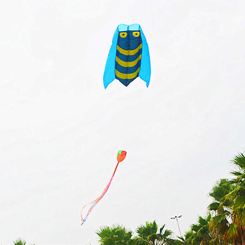 S New Cicada Soft كبير الحشرات الحشرات Kite Adult Outdoor Sports Flying Tool Game-Child Game 0110