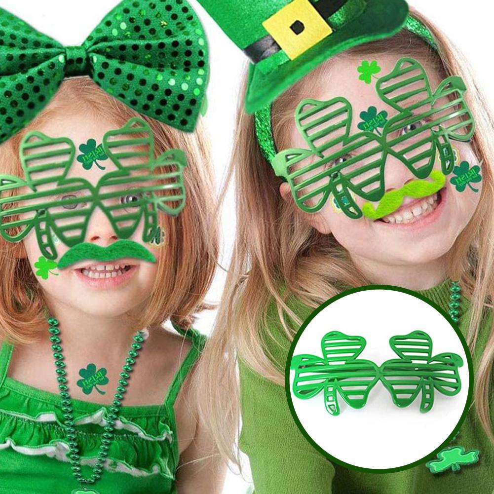 St Patrick Day Irish Party Lucky Green Clover Clover Festival Festival Party Dekoracyjne zdjęcia