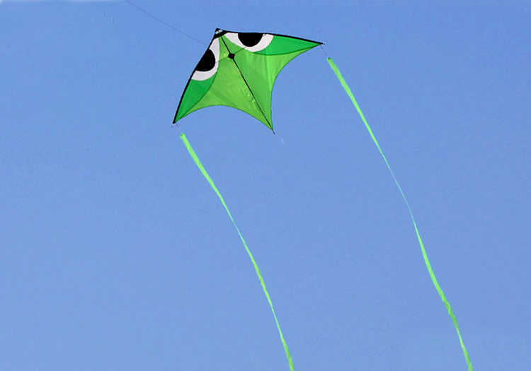 Kites New High Quality Delta Power Kite Carbon Rod / Nylon Cloth With Handle And String Good Flying 0110