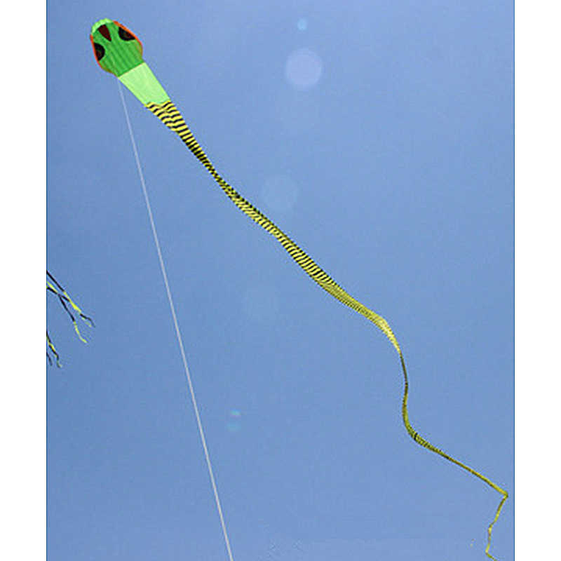 s 60m Large Snake Soft Automatic table Animal Adult Outdoor Sports Flight Tool Single Line Kite Anti-tearing 0110