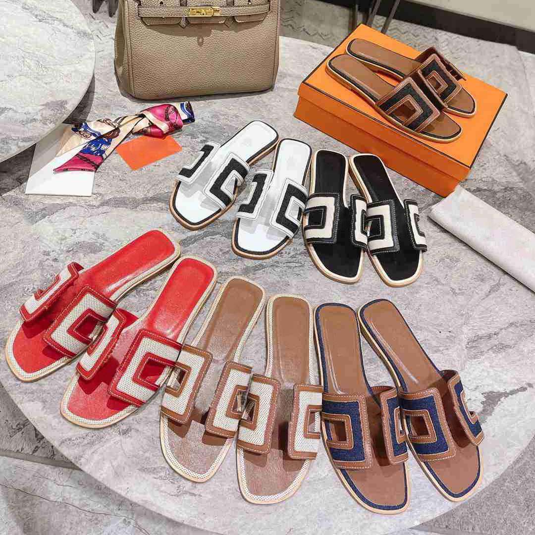 Дизайны женские летние сандалии классические плоские каблуки пляжные скользящие пластинки кожа