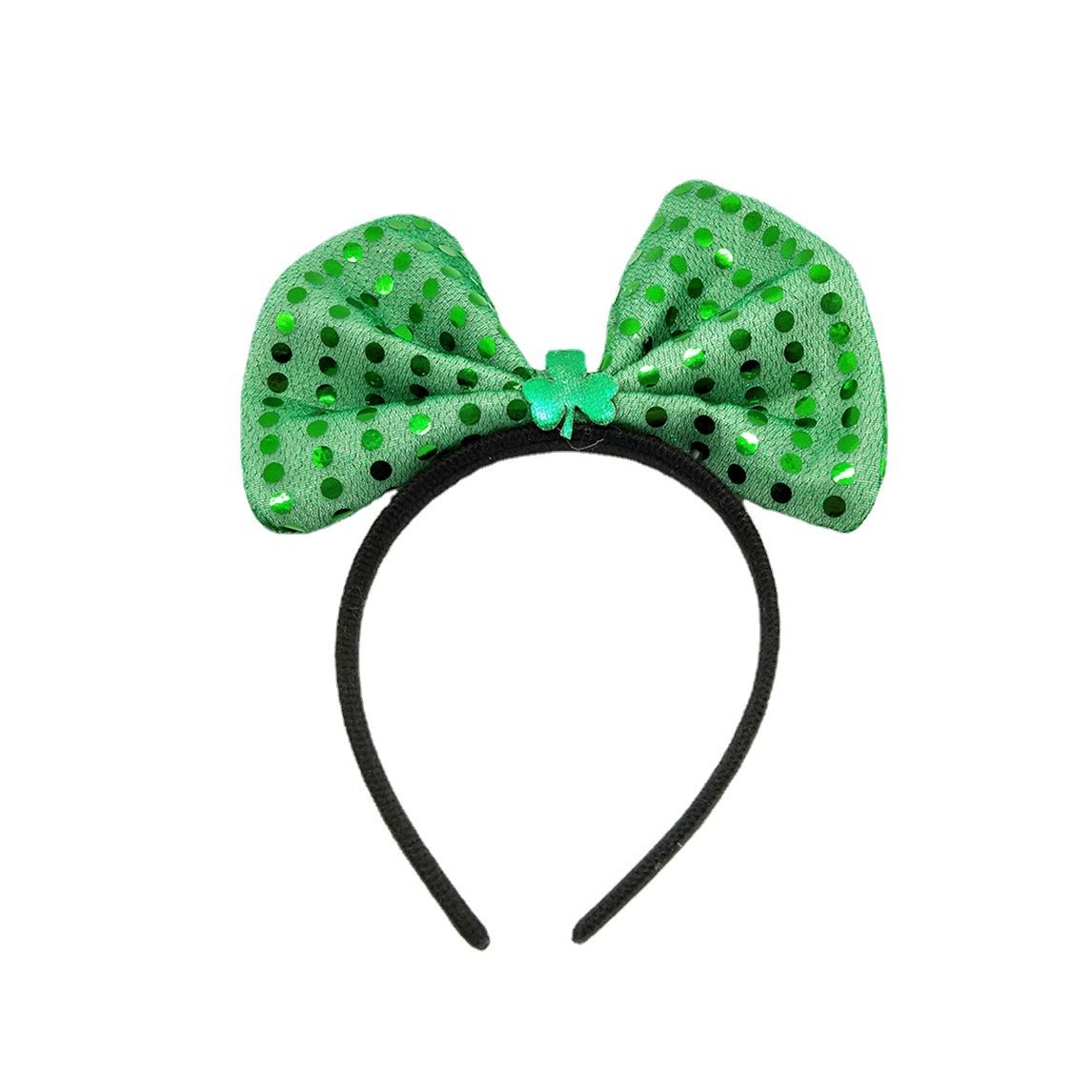 St Patricks Day Decorations Lucky Irish Shamrock Clover Headwear Headband Holiday Accessories