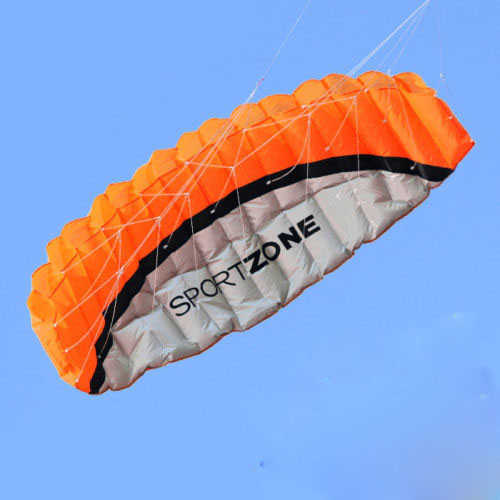 Aquiloni di alta qualità 1,8 m Dual Line i Parafoil Parachute Sports Beach Kite Easy to Fly 0110