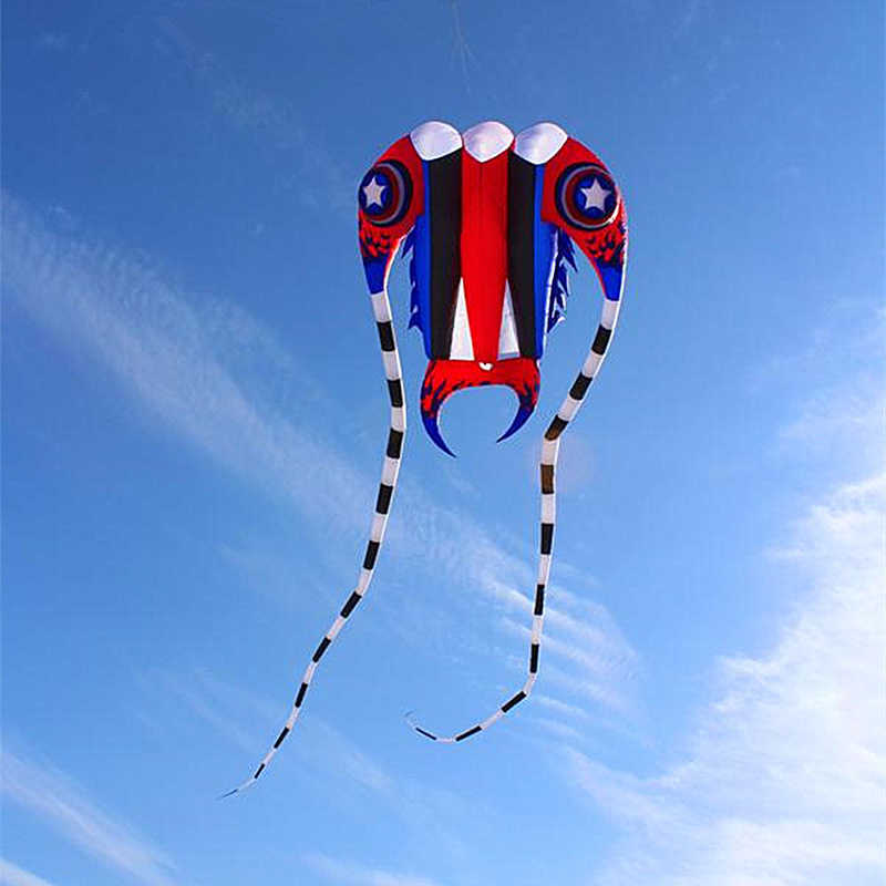 S Trilobite Soft Table Animal Emothan kite Kite Children Toys Outdoor Sports Parent-Child Flying Tool عالية الجودة 0110