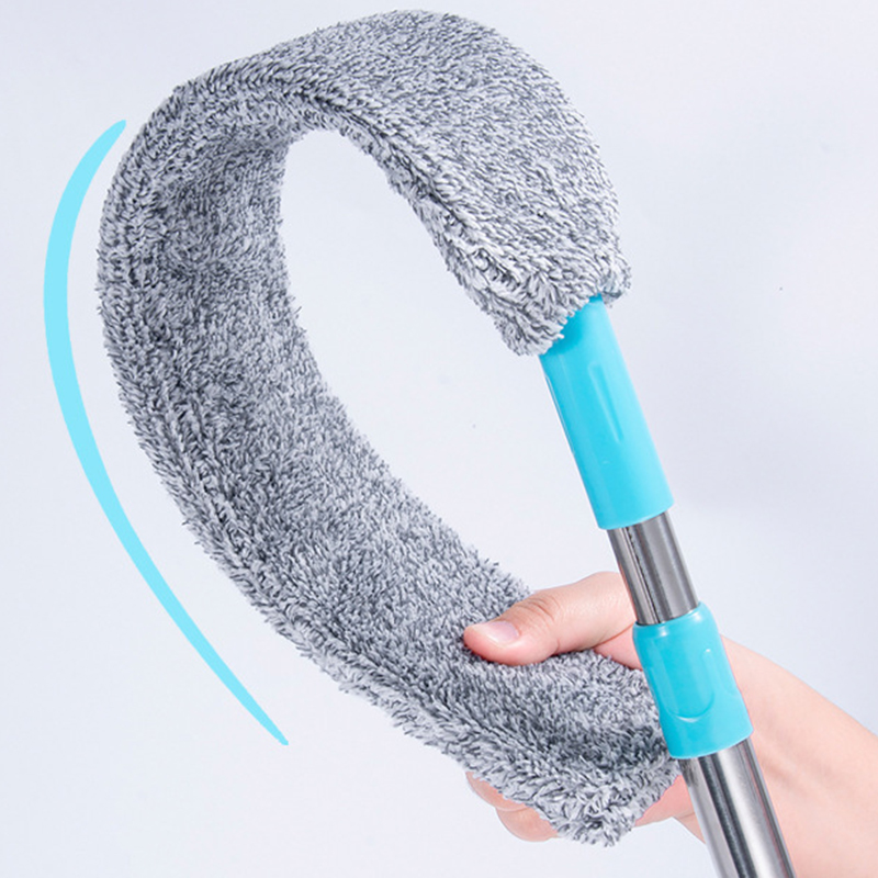 Long Crevice Cleaning Cloths Hogar Bedside Dust Brush Microfiber Duster Tool Infällbart Gap Telescopic Hushåll Hand Artefaktrengöring Windows ZXF96