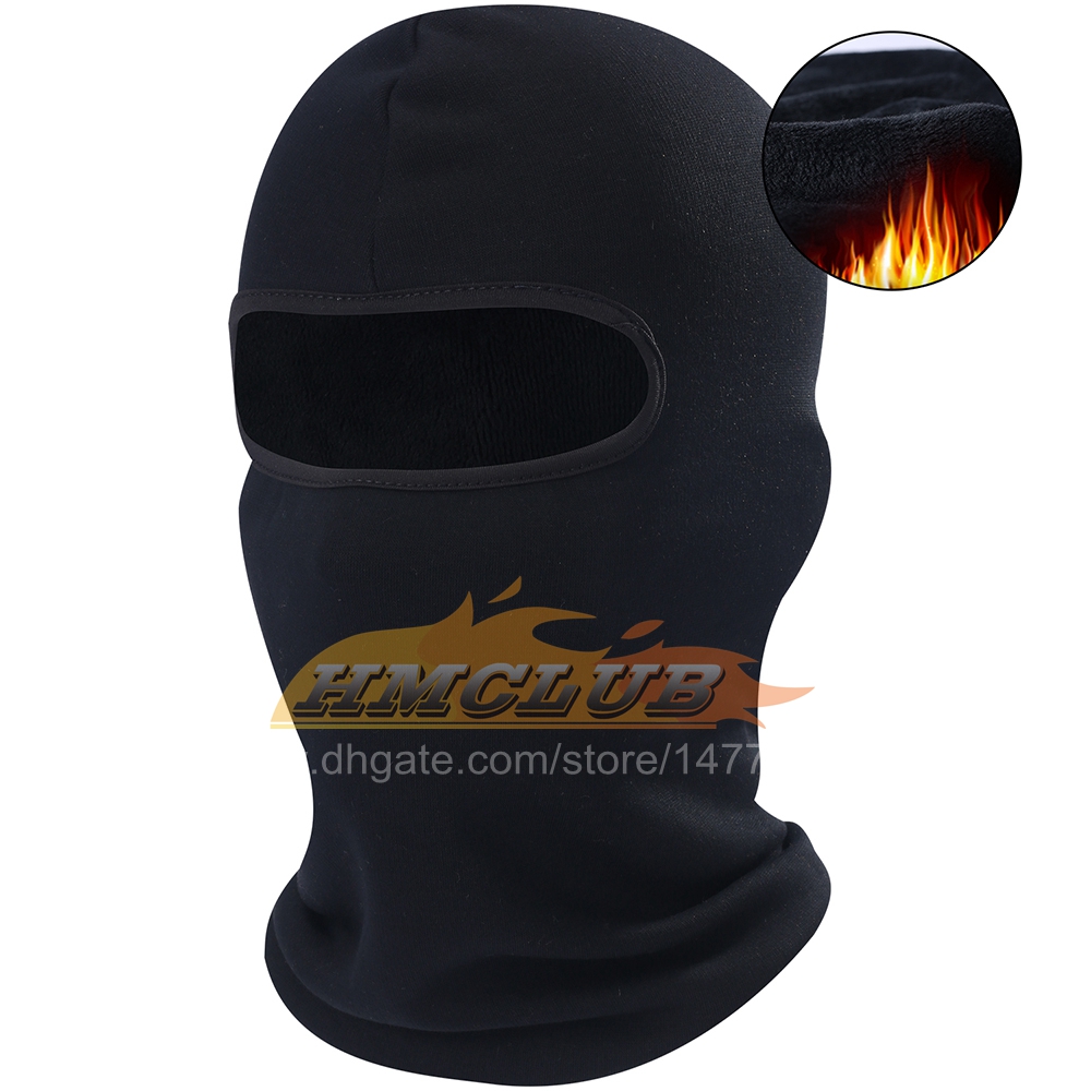 Mzz63 Winter Vlies Motorrad Balaclava Moto Vollgesichtsmaske Abdeckung warmes Windproof -Motocross Motorrad Motorrad Motorhaube Ski Biker Männer Helm