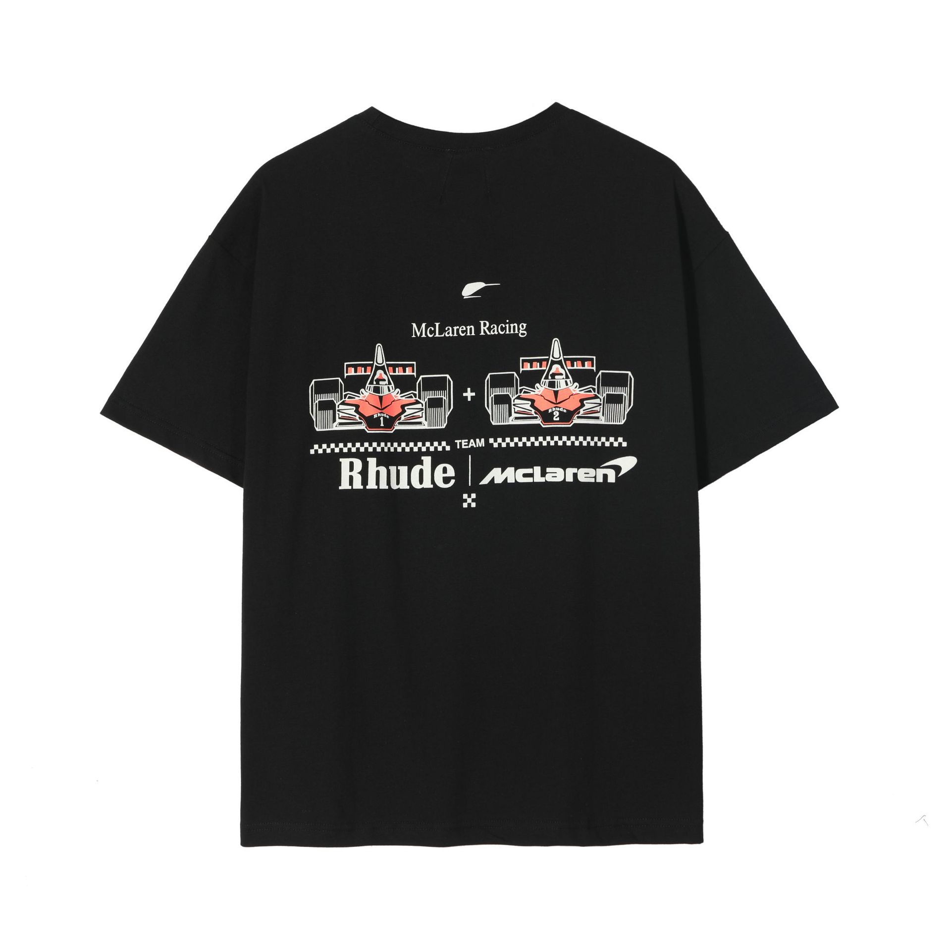 Heren t-shirts zomer rhude tshir oversized zware stoffen paar extra grote shirs voor dames heren shir kwalitaire man rhude ee us size