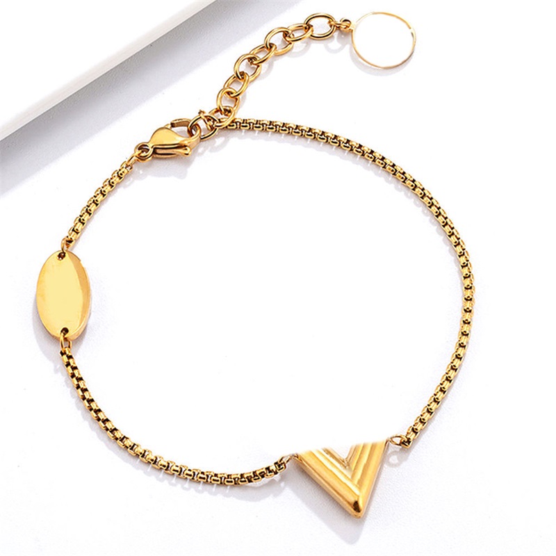 Letter designer braceklet plated gold necklaces for women retro classic jewelry valentines day party lady charm bracelet fashion f232W