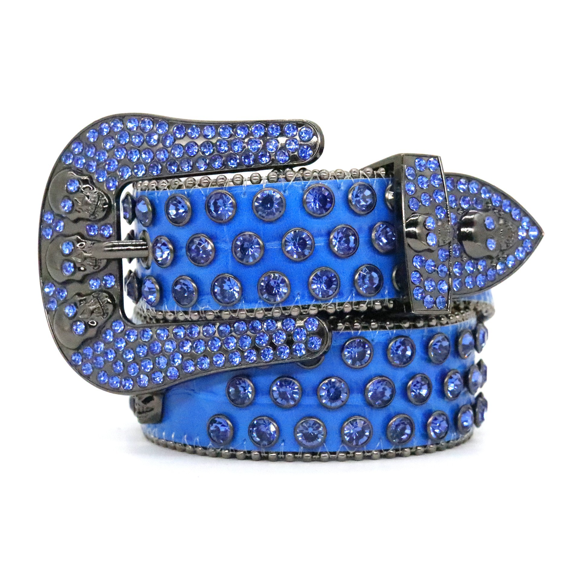 Cinturones de diseñador bb cinturón simon moda para hombres mujeres diamante brillante negro sobre negro azul blanco multicolor con pedrería bling como g222j