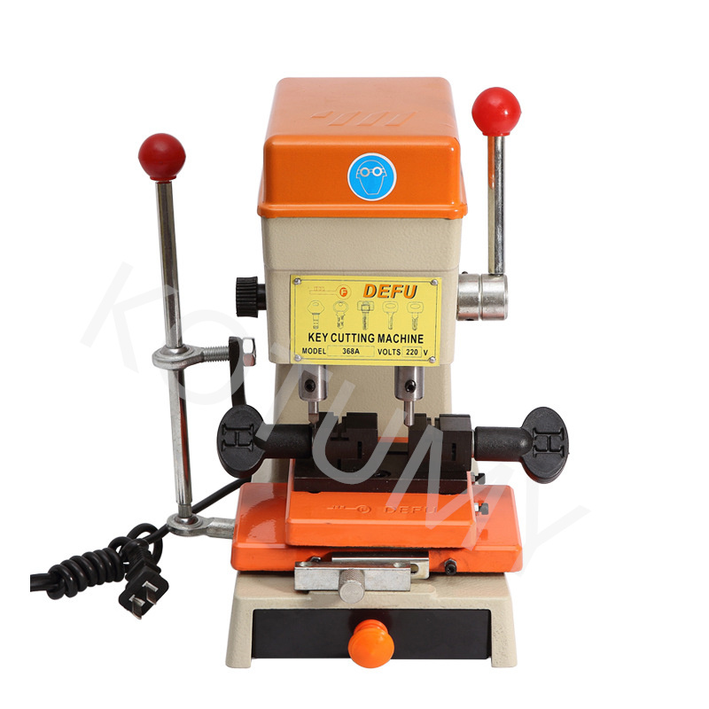 Equipped With Key Machine 368A Hand Cutting Machine Vertical Key Copying Machine With Punching Keys Locksmith Tools Cutter