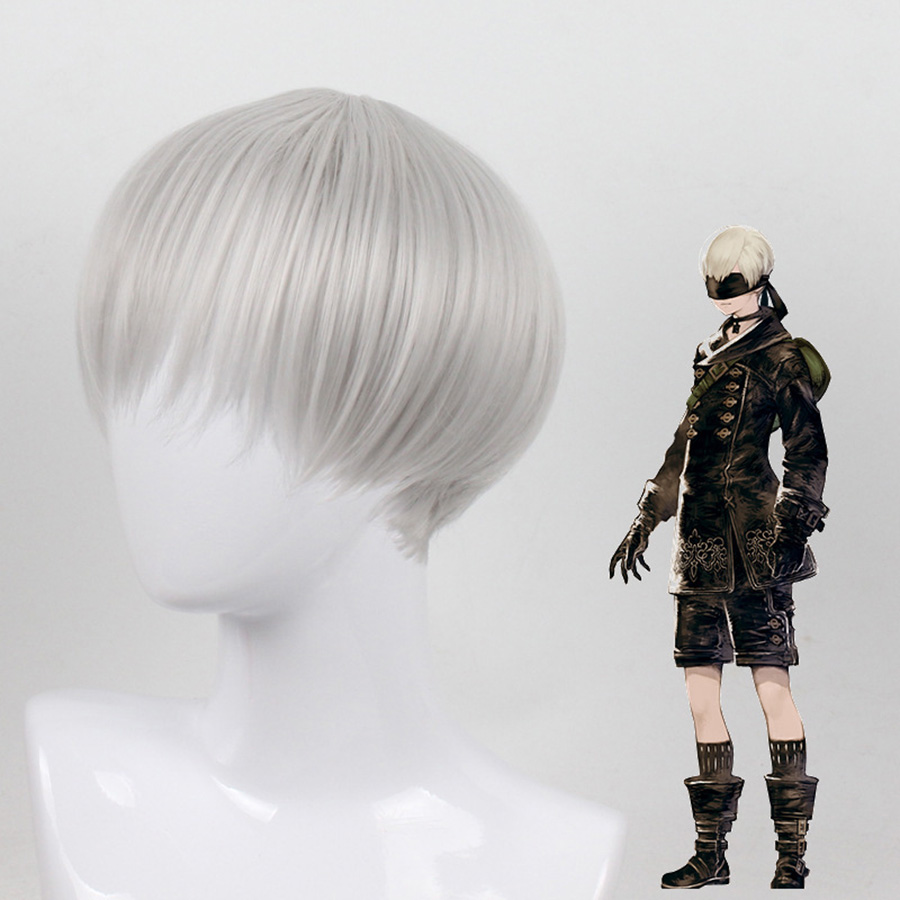 Anime kostuums Nier Automata Yorha No.2 No.9 Type B S Cosplay Kostuum Outfits Halloween Uniformen Pruik