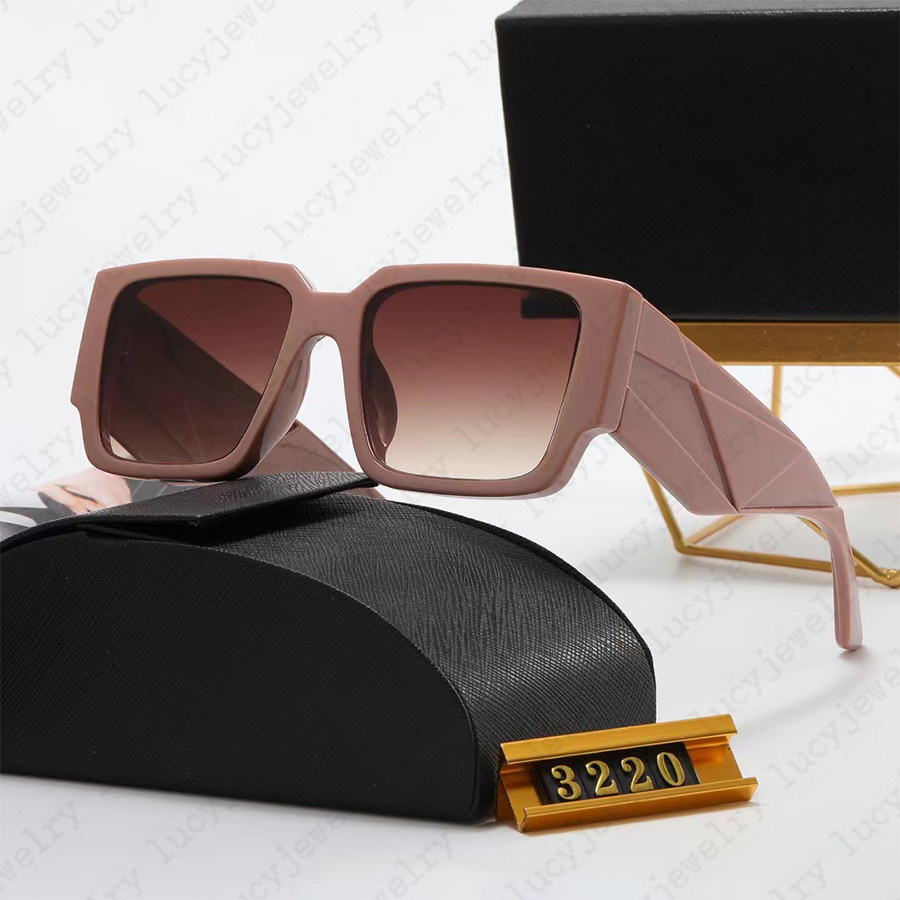 Designerskie okulary przeciwsłoneczne Fashion Shades Sunglass Women Men Goggle Adumbral Sun Glass 6 kolorów opcja 270J