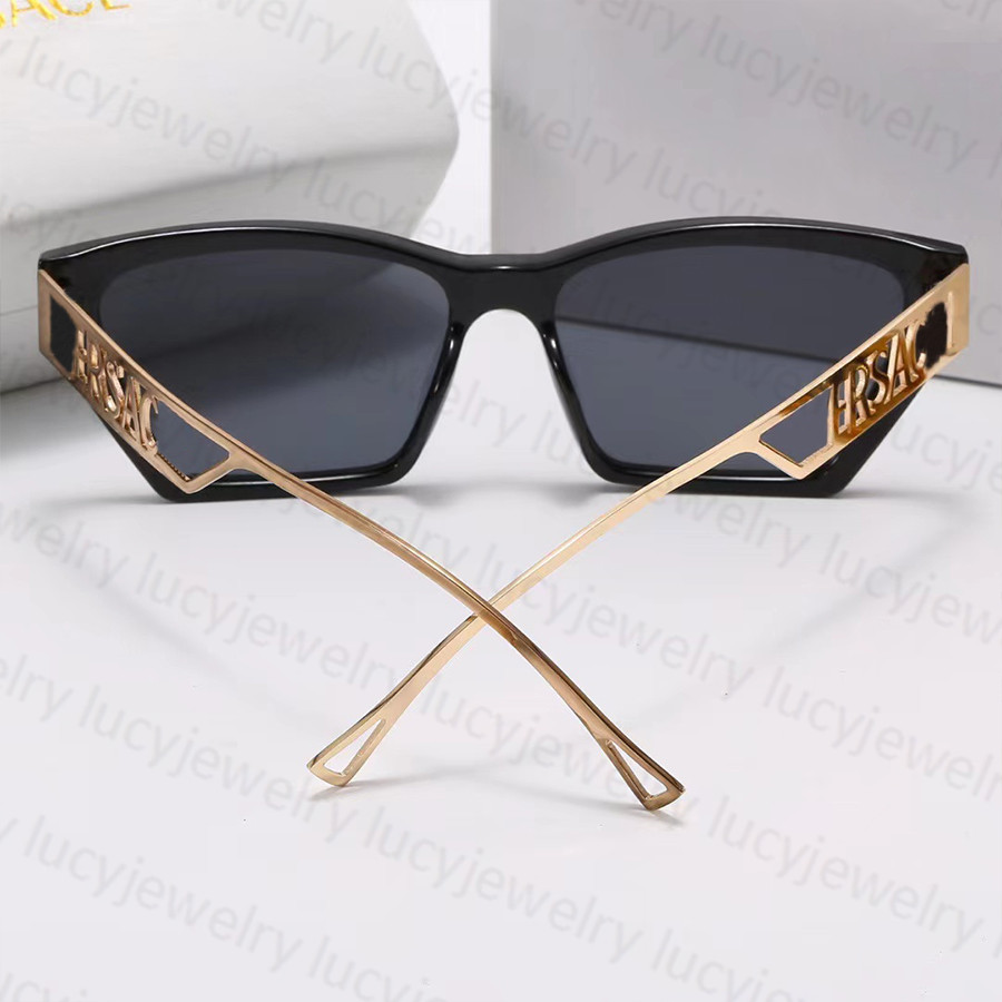 Designer óculos de sol moda mulheres homens óculos de sol carta design sol vidro adumbral 5 cores opcional194f