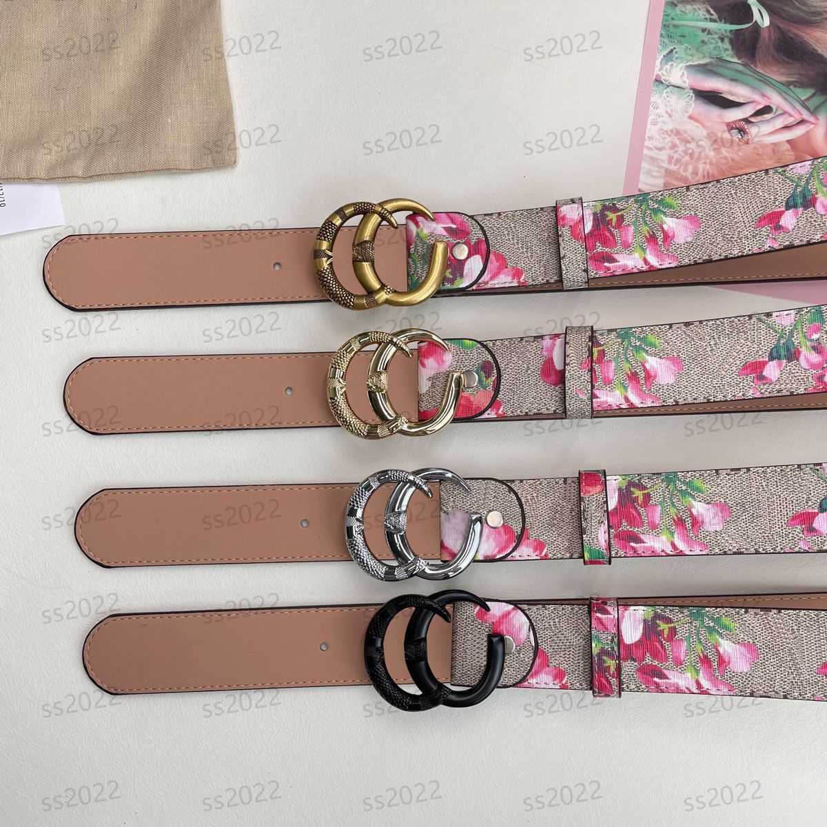 Hommes concepteurs ceintures mode classique luxe casual lettre boucle lisse ceinture femmes mens motif imprimé ceinture en cuir véritable 18 couleurs largeur 4.0cm