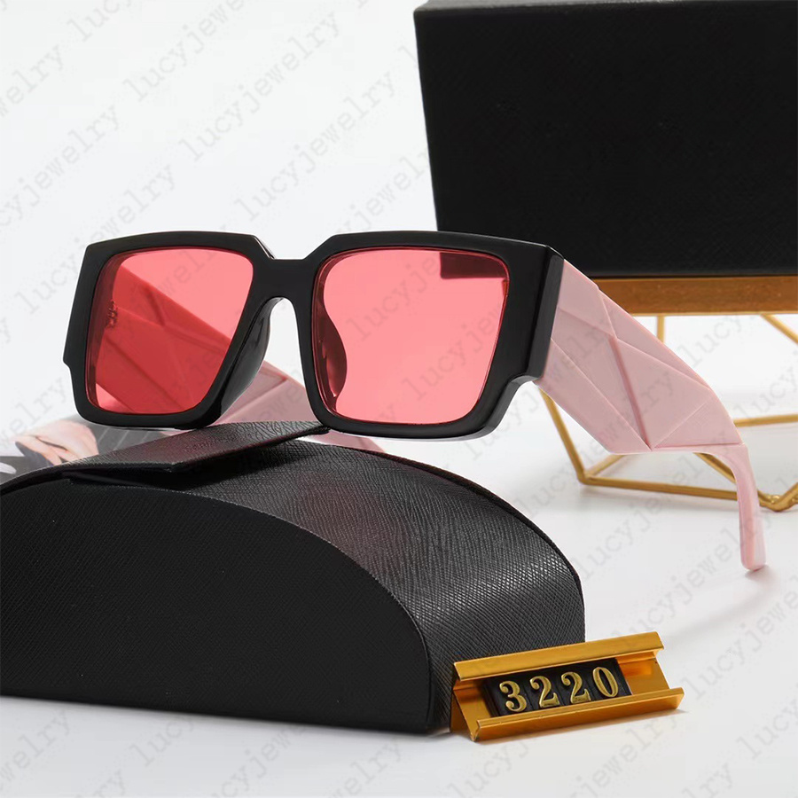 Gafas de sol de diseño tonos de moda Mujeres de sol gafas Goggle Sun Glass Opción270J