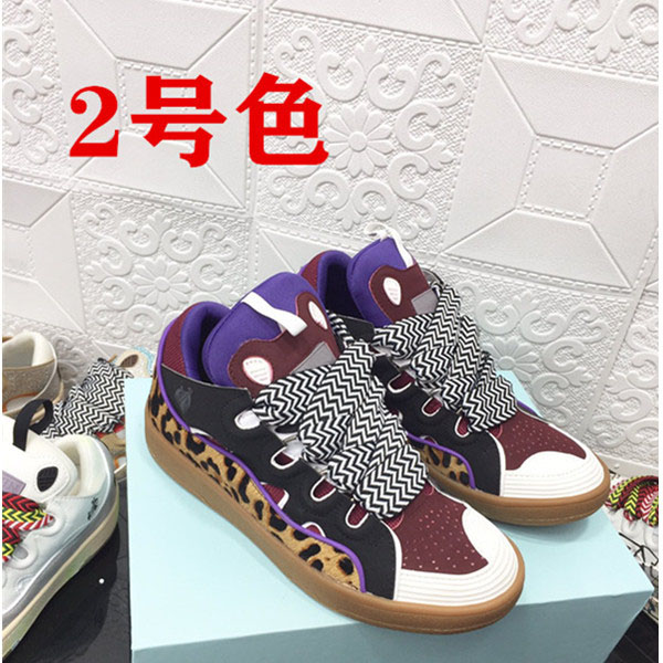 Designer de luxe Dexun chaussures de sport peintes amoureux chaussures célèbre printemps et automne nouveau style hommes et femmes décontracté chaussures à semelles épaisses chaussures à lacets couleur femmes men35-46