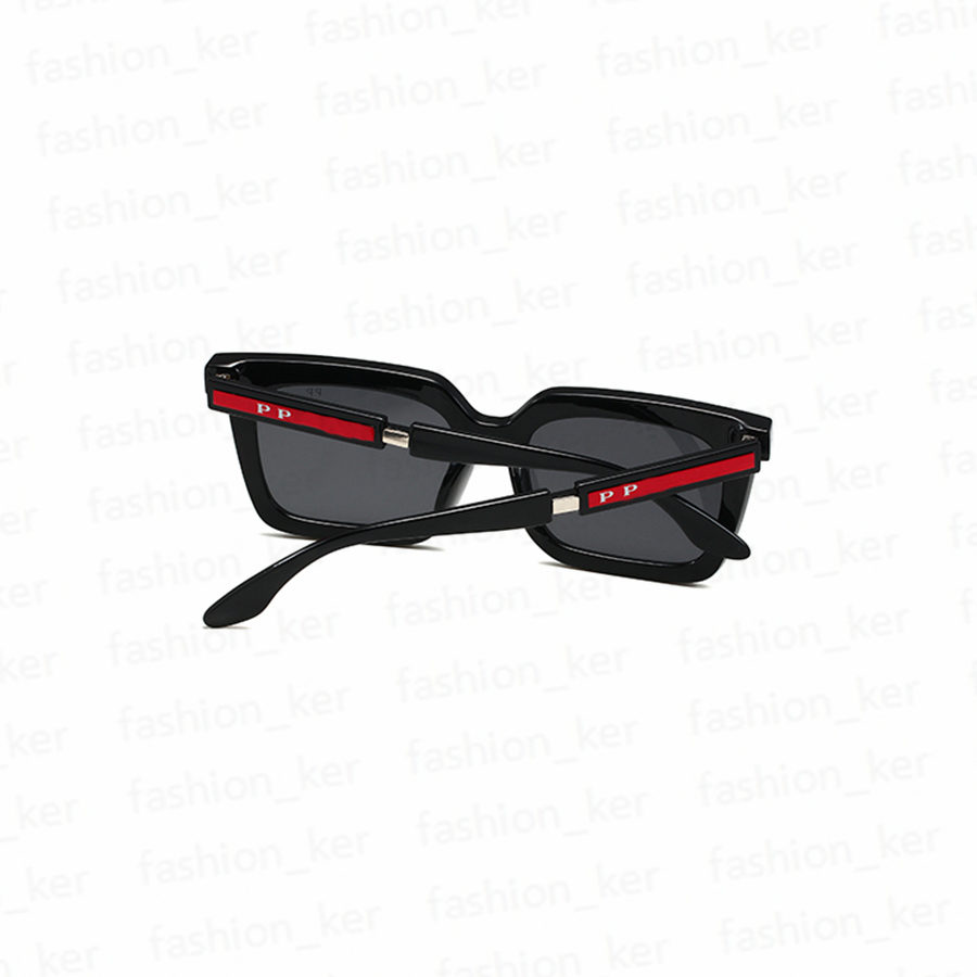 Lunettes de soleil de styliste pour hommes et femmes, lettres de mode, lunettes de conduite décontractées, 5 couleurs, 2600