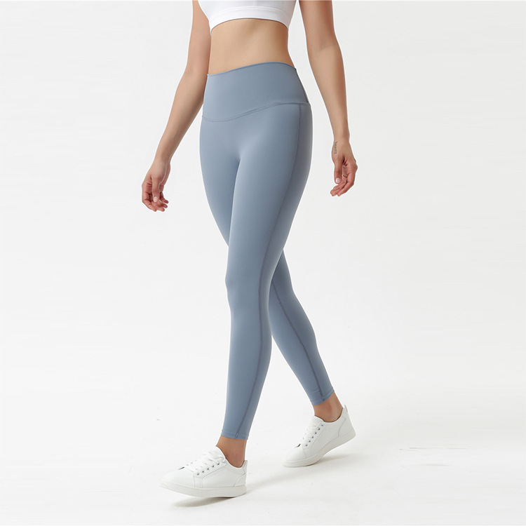 LL-1913VVV Pantaloni da donna Pantaloni lunghi Abiti da yoga Esercizio Gym Fitness Wear Girls Greenne che gestiscono leggings elastico anello sportivo adulti